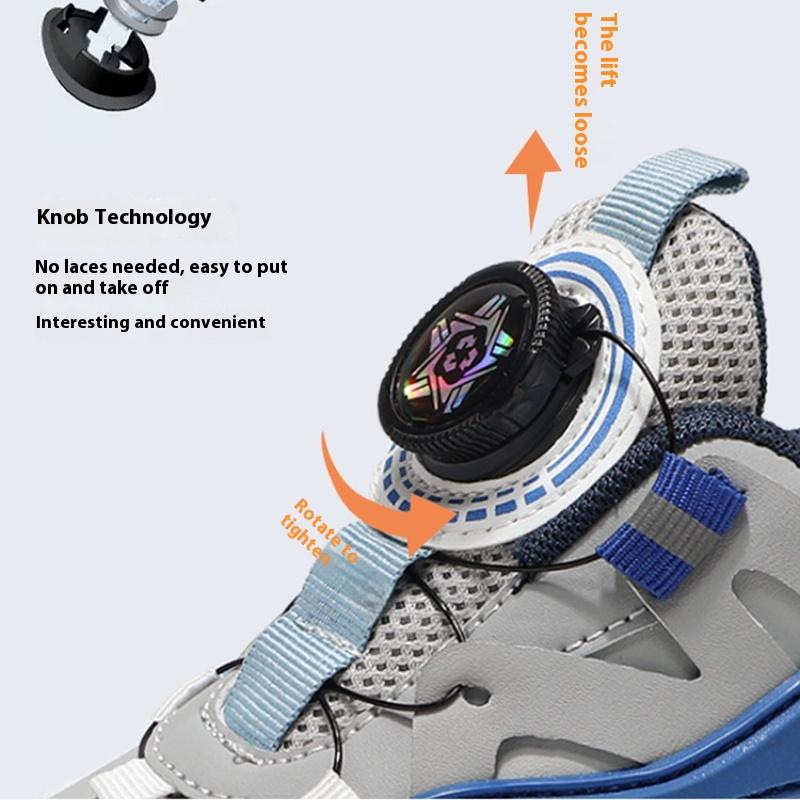 New Spring and Autumn All-match Running Shoes for Boys, Handsome, Comfortable, Wear-resistant and Soft-soled Sports Shoes