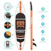 FunWater Cruise Aufblasbares Stand Up Paddle Board 335x84x15cm Ultraleicht für alle Niveaus mit 10L Dry Bag Reiserucksack