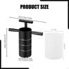 Portable Cutter Cup Lightweight 4 inch and 6 Steel Holes Digger Detachable Handle for Putting