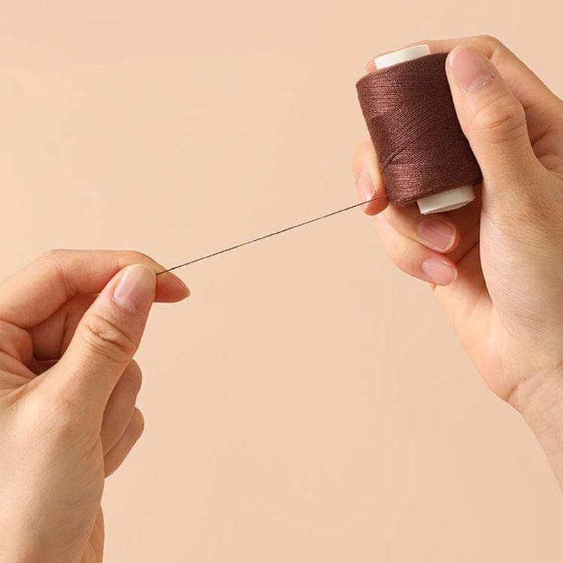 12Color 500M Sewing Thread Polyester Sewing Thread Set Strong And Durable for Sewing Machine Hand Repair Use