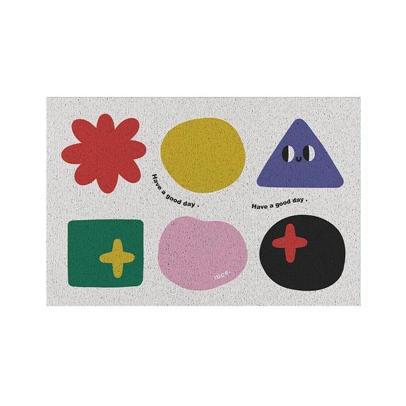 

Outdoor Carpet Door Mat Entrance Doormat Welcome Floor Mats Home Decoration Cartoon Rug Non-slip Area Rugs 50x80cm