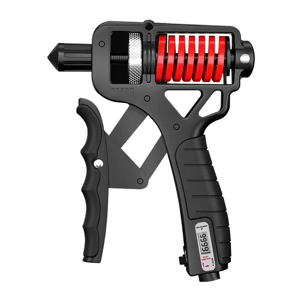Adjustable Hand Grip Strength Trainer with Ergonomic Design Carbon Steel Counting Dual Spring