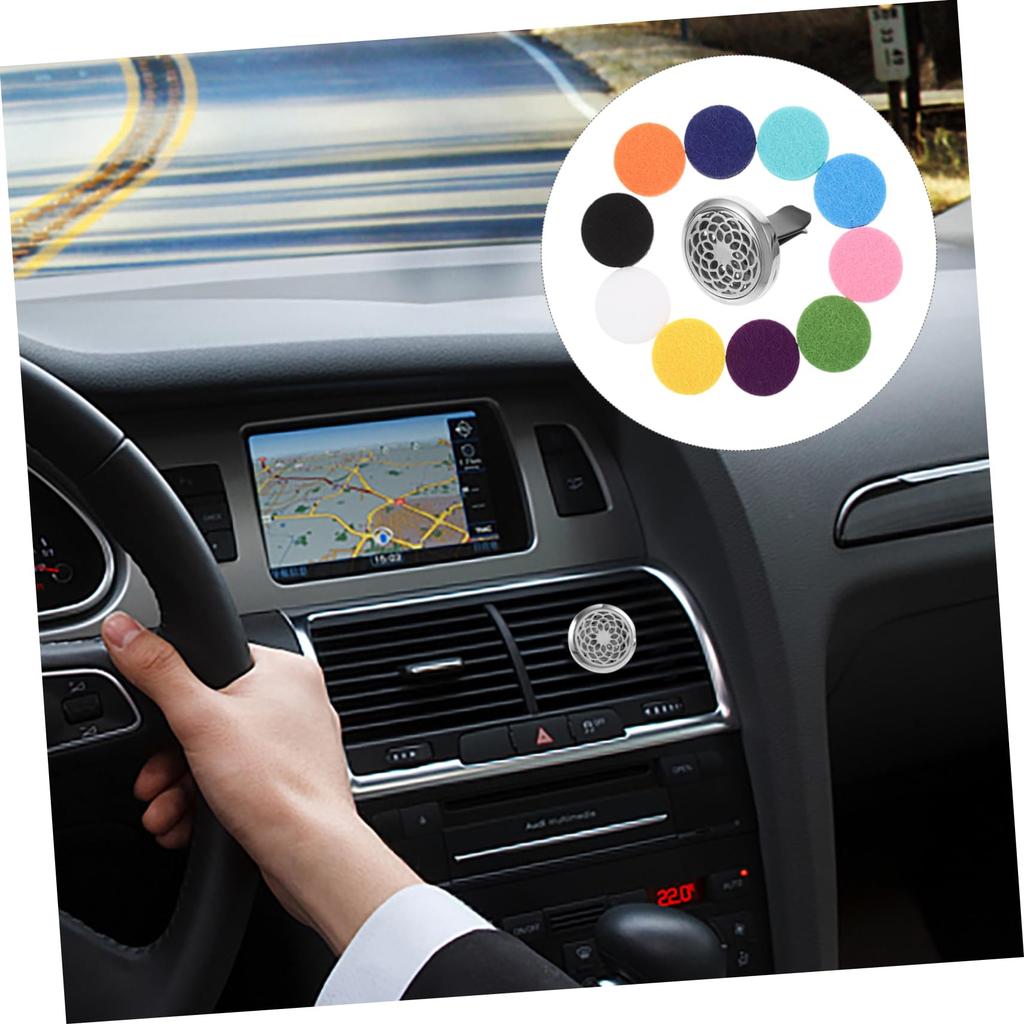 TINEASUR Car Vent Clip Vent Clip Natural Pattern Design Material Vent Freshener Clip for Car Random Style