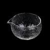 1Pc Textured Glass Matcha Bowl With Pouring Spout Japanese Style Green Tea Ceremony Tea Bowl Song Dynasty Tea Tools
