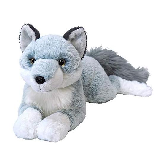 Knee wolf stuffed toy M size P-4992
