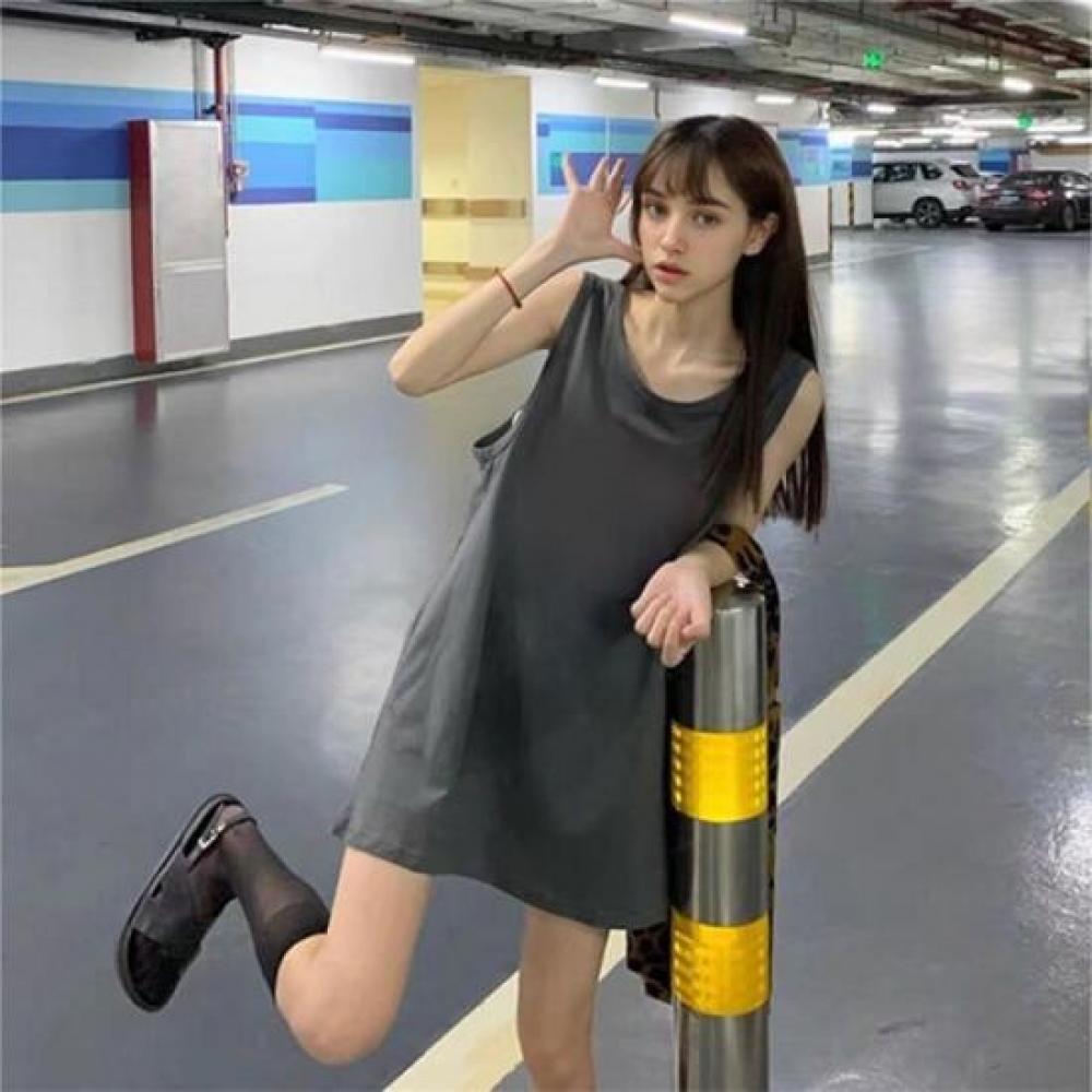 New Arrivals Open Run Women Oversized Dress Summer