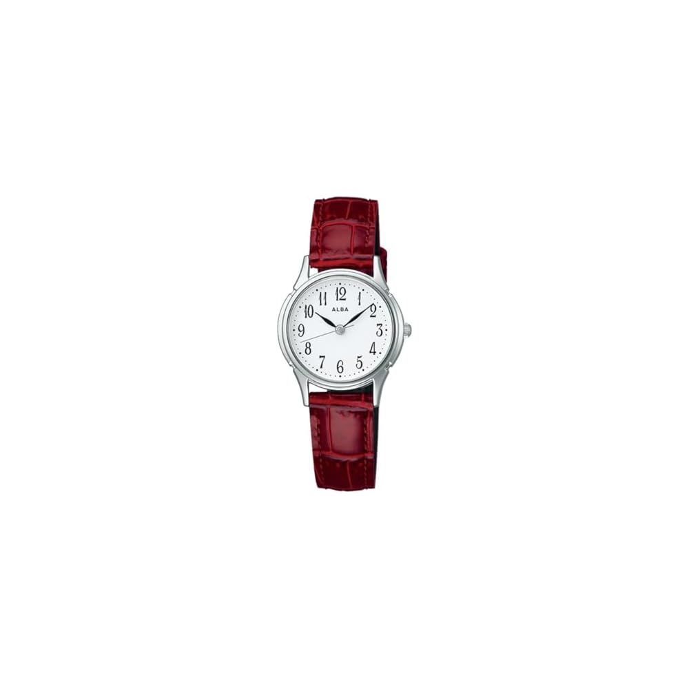 Seiko Alba Women s Quartz Watch Analog Stainless Steel Water Resistant 5ATM Silver Case White Dial