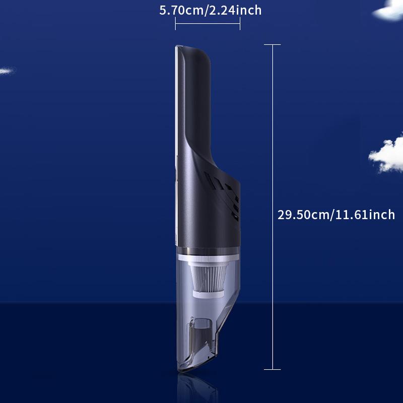 Kabelloser Handstaubsauger für das Auto, hohe Saugkraft, tragbar, klein, Auto, Zuhause, Mini-Staubsauger