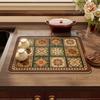 Quick-drying Drain Pad Waterproof Table Pads New Tableware Drying Mat  Kitchen