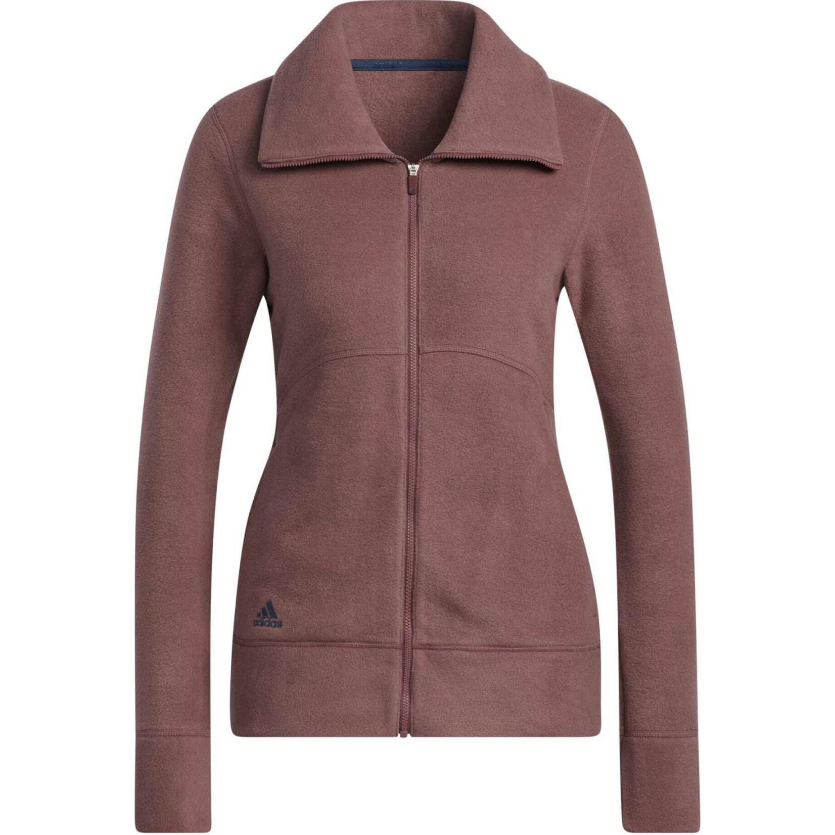 (WMNS) adidas Polar Fleece Jacket Asia Sizing Burgundy Women s HG6984 M