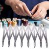 Adjustable Length Expanding Rule Multifunctional Isometric Divider Sewing Gauge Tool Buttonhole Mark DIY