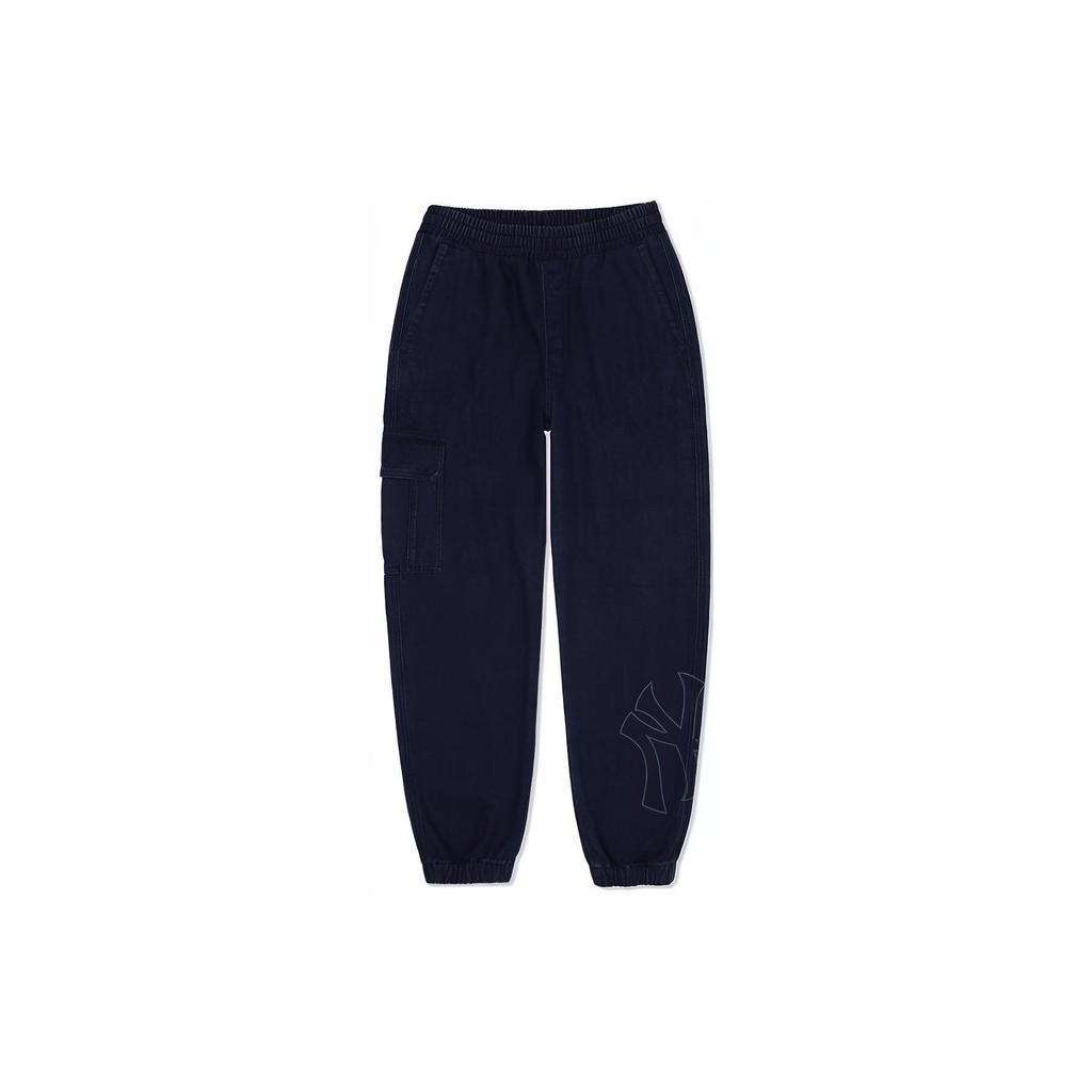 New MLB New York Yankees Jeans Unisex Marine Blue 3ADPEC124-50N