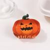 PVC Halloween Hair Claw Spider Skeleton Shark Clip Creative Pumpkin Themed Gripper  Photograh