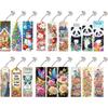 3Pcs Special Shape Butterfly Angel DIY Bookmarks Diamond Painting Kits Diamond Painting Bookmark Making Kit for Reading Day Gift