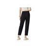 Anta Running Series Womens Training Collection Simple Comfortable Casual Versatile Breathable Mid-Rise Knitted Sports Pants Women Bottoms 162535301-1