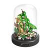 Creactive Mini particles with dust cover toy building blocks Bee butterfly Dragonfly Mantis  insect series desktop decoration