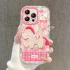 Applicable To Apple 17promax Mobile Phone Case Iphone15 Feather Yarn 16 Embroidery Pony Mirror Bracket 14 Creative 13