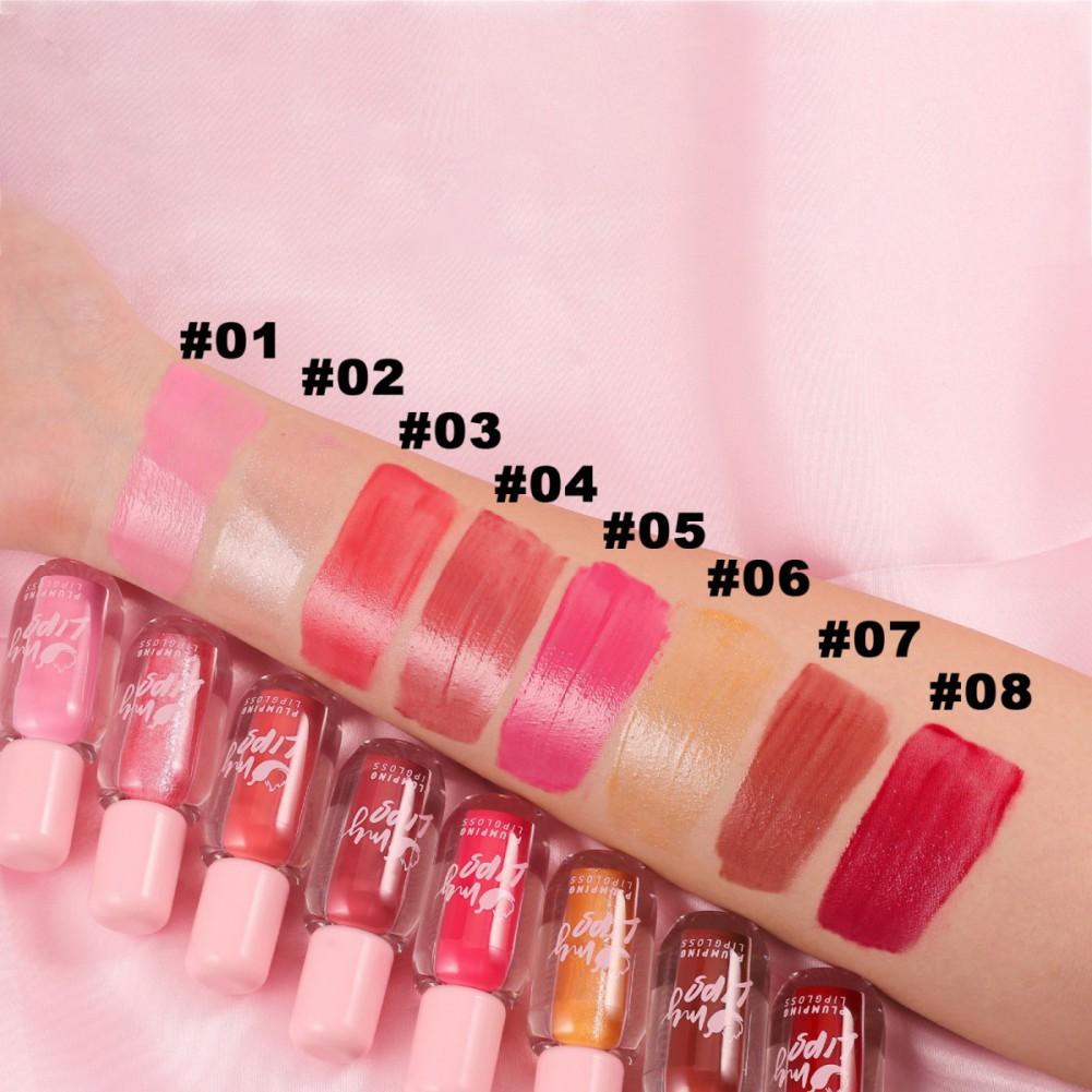 Plumping Lip Gloss Chili Pepper Extract Hydrating & Smoothing Lip Gloss