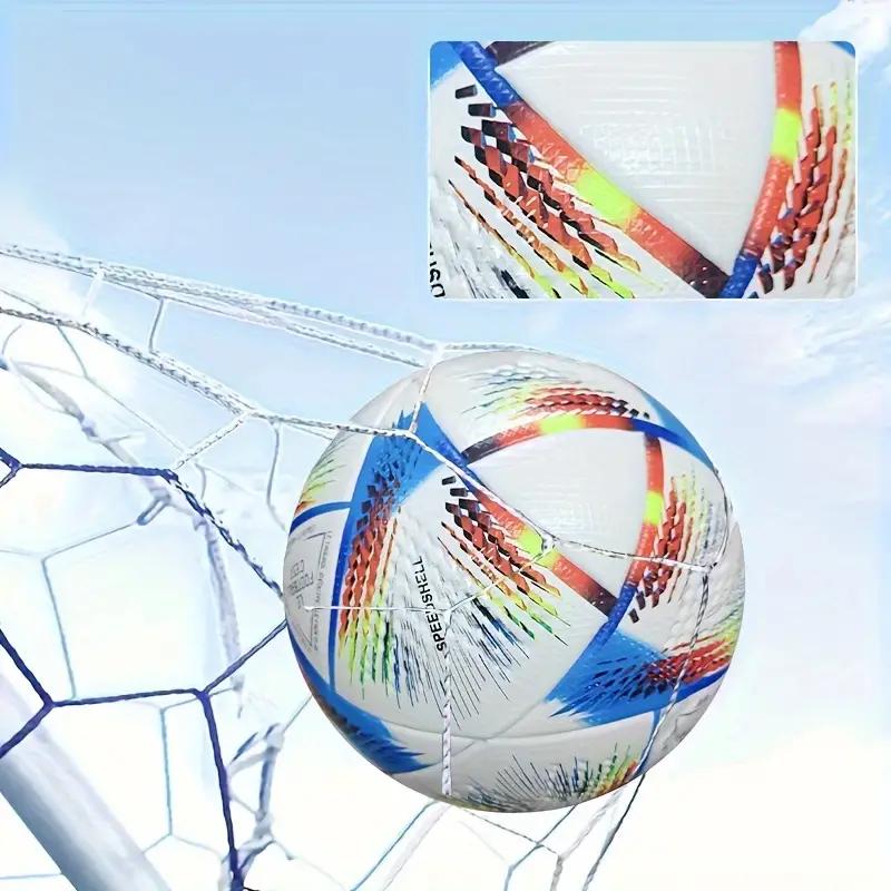 1pc Newest Classic Without Seams No. 5 PU Soccer Ball Deflated Durable Long-lasting Football for Training Competition Game