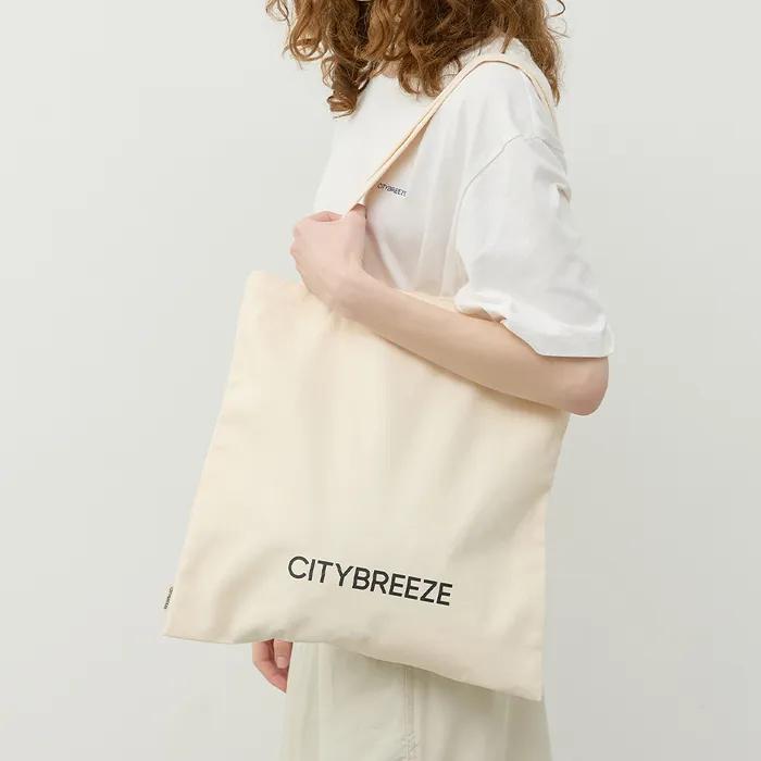 City Logo Basic Eco Bag_IVORY