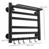 Bathroom Equipment Electric Towel Rack Constant Temperature Smart Home Heated Towel Rail Towel Warmer 6Layers