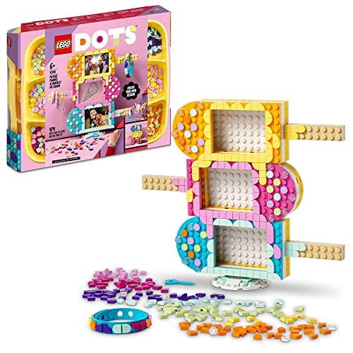 

LEGO DOTS Photo Frame & Bracelet (Ice Cream) 41956, Toy, Building Blocks, Gift, Jewelry, Craft, Boys and Girls, Ages 6 and Up