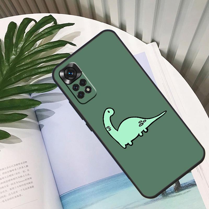 

Милый Дино Забавный Динозавр Чехол Для Xiaomi Redmi Note 14 13 10 11 12 15 Pro Plus Чехол Для Redmi 15 13C 12C 10C 14C 15C Note 15 Pro Plus 5G