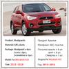 Auto Schmutzfänger Kotflügel Für Mitsubishi ASX Zubehör 2013 2014 2015 2016 RVR Vorne Hinten Schlamm Flap Schützen Schlamm Schutz Splash