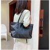 Bolsa feminina luminosa geométrica dobrável saco de luxo designer diamante treliça shoudler sacos