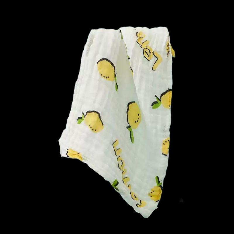 Jeliya W1198 Baby Pure Cotton Gauze Towel Set (Fruit)