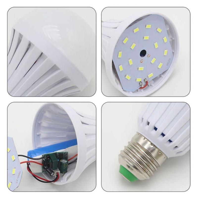 1/3/5PCS E27 Emergency LED Lamp Touch Light UP Bulbs 7W Rechargeable High Brightness Light Bulb Energy Saving Emergency Lights 5/7/9/12/15W