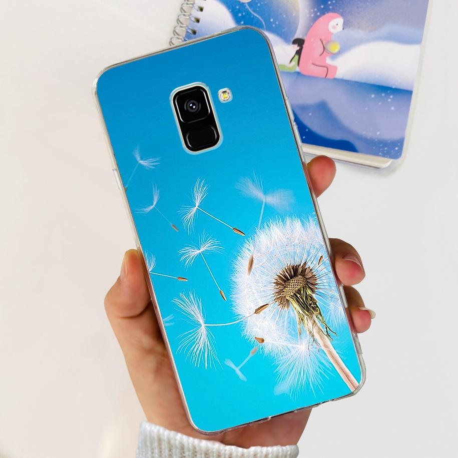 For Samsung Galaxy A6 A8 Plus Case 2018 Case Fashion Butterfly Soft Clear TPU Phone Cover For Samsung A6+ A8+ A 6 A 8 2018 Funda