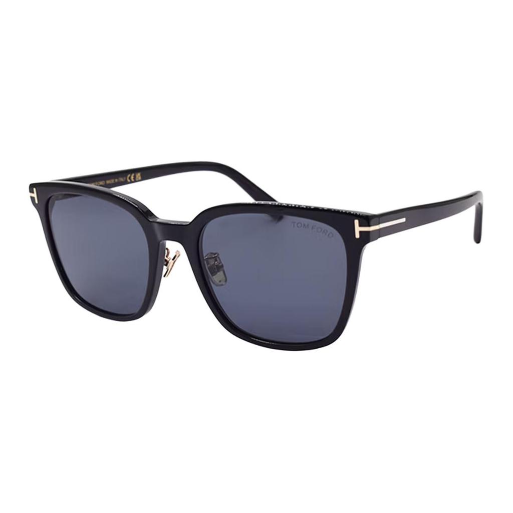 Tf T Logo Serie Leichtes Design Quadratische Sonnenbrille Herren Sonnenbrille Schwarz FT1286-K-01A