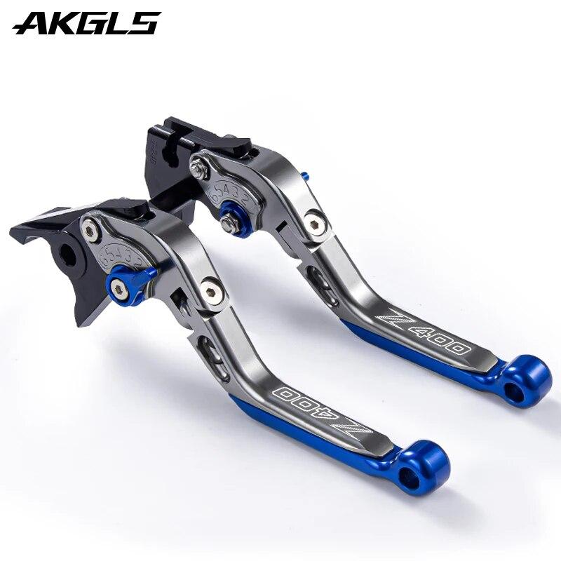 Ninja 400  2022 For Kawasaki Ninja 400 Z400 2018   Adjustable Folding Retractable Brake Lever Clutch Lever