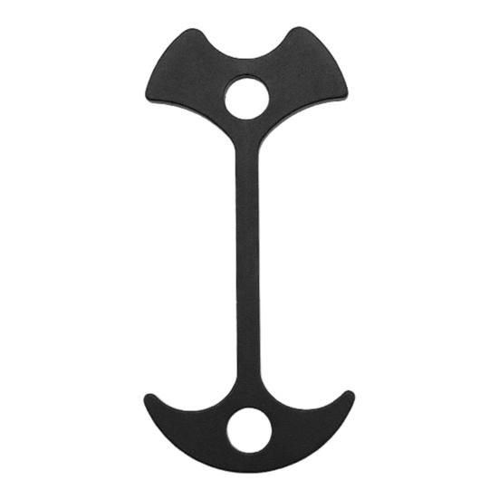 Fishbone Desk Tent Stake Heavy Duty Aluminum Alloy Outdoor Garden Camping Tarp Canopy Awning Windproof Board Plank Board Floor Spike Tent Peg