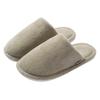 Cotton slippers women's new men's indoor home and outdoor wear plush winter non-slip couple thickened bottom couple