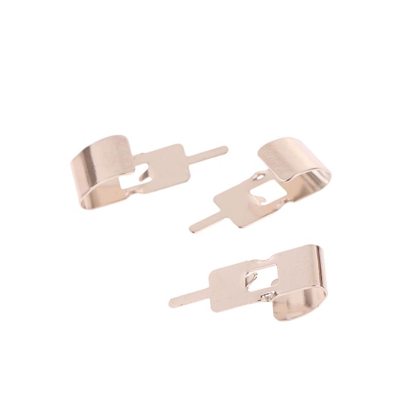 50Pcs Spring Steel 18650 Battery Clip 18650 Battery Holder Battery Contact Battery Insert