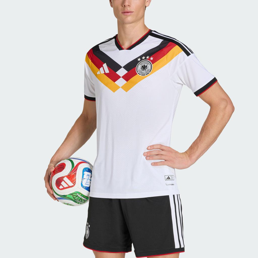 adidas Germany 26 Home Authentic Jersey 'White'