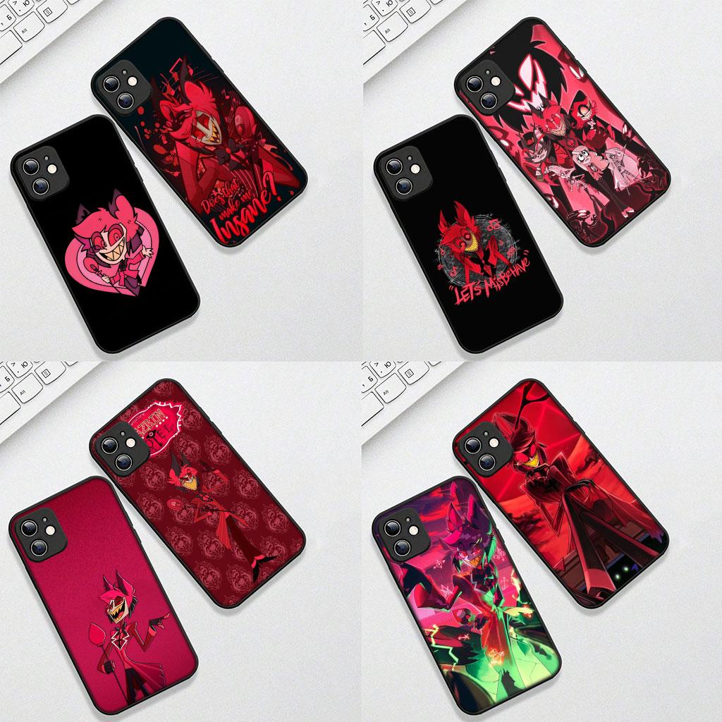 Phone Cover for Samsung Galaxy S25 S24 S23 FE Plus Ultra S7 Edge A16 A15 5G s25+ Case Charile H-Hazbins Alastors Hotels Dust