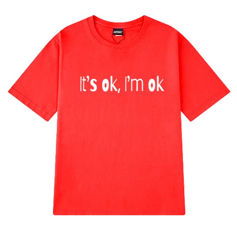 Hot Singer Tate McRae Its Ok, Im Ok Music T Shirt Men Women Fashion Y2k Short Sleeve T-shirts Unisex Oversized 100% Cotton Tops