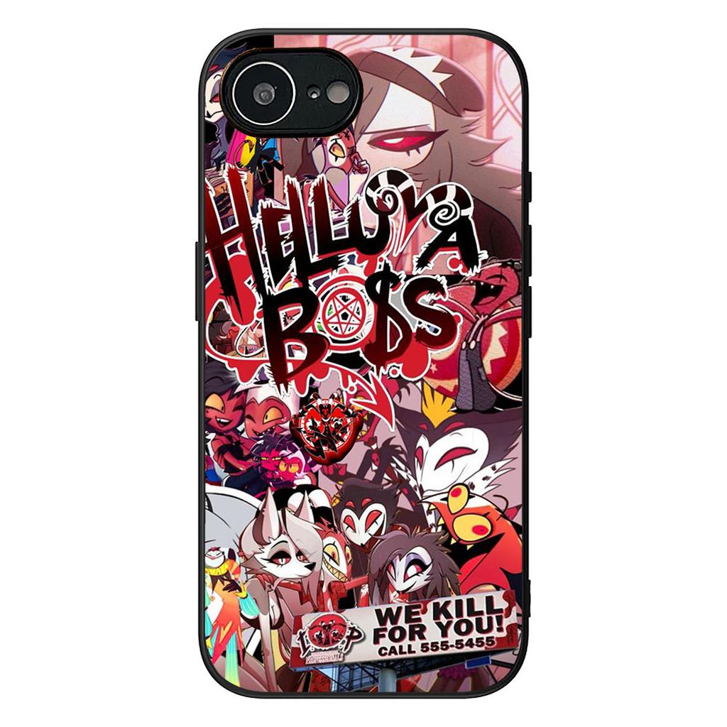 H-Hazbins Angel Hotels Charile Dust Alastor Handyhülle für Apple iPhone 12 13 Mini XS 11 Pro Max 7 8 Plus + XR 8+ X SE 2020 SE3