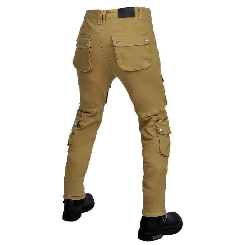 Herren Motorrad-Reithosen Outdoor-Abenteuertaschen mit mehreren Taschen Street Off-Road-Nutzung