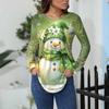 Tee Shirts For Women Fall Casual Long Sleeve Shirts Sweatshirt Vintage Graphic Printing Top Pullover Valentine's Day