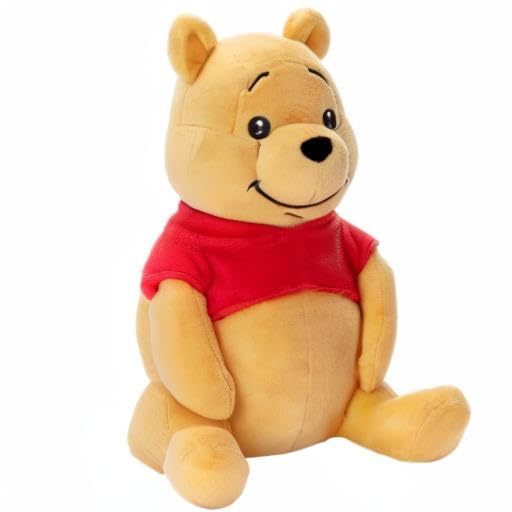 TAKARATOMY A.R.T.S. Disney Character Funny Face Plush Toy S Winnie the Pooh J Plush Toy, Approximately 20cm Tall