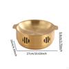 BBQ Warming Dry Pot Nabe Griddle Pan for Kitchen Picnic Camping Restaurant