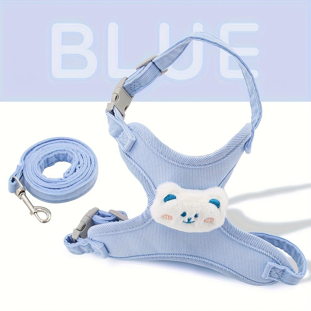 

Universal Chest and Back Leash for Small Pets, Cats and Dogs S синий