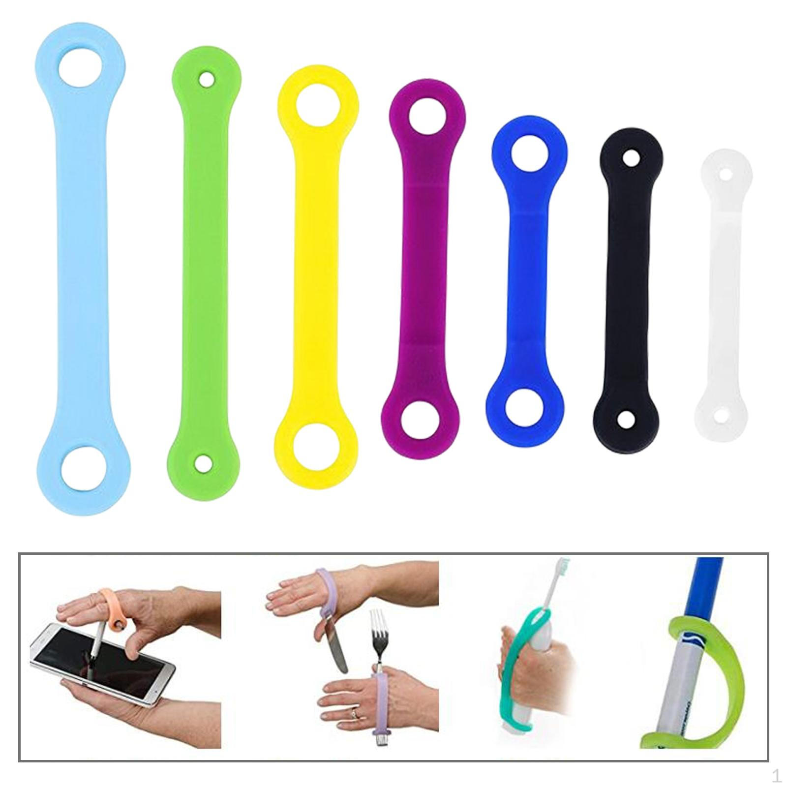 

Anti- Eating Aid Tableware Adaptive Utensil Household Hand Problem Auxiliary Table Wares for Only 7 Hand Straps
