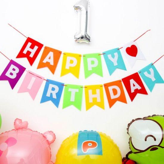 Pororo & Friends Birthday Party Balloon Set - Crong & Loopy Edition