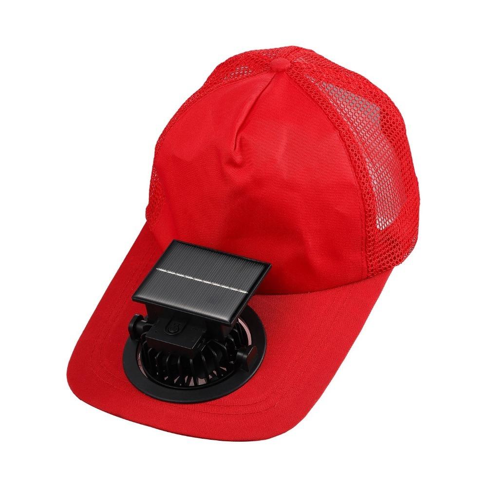 Mesh Summer Fan Sunhat Breathable Baseball Cap Cooling Technology Fishing Hat Summer Activity