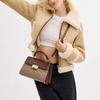 New COACH Eliza Artificial Leather Shoulder Bag Crossbody Bag Handbag Large Size Women's Brown CW012-IMXHE